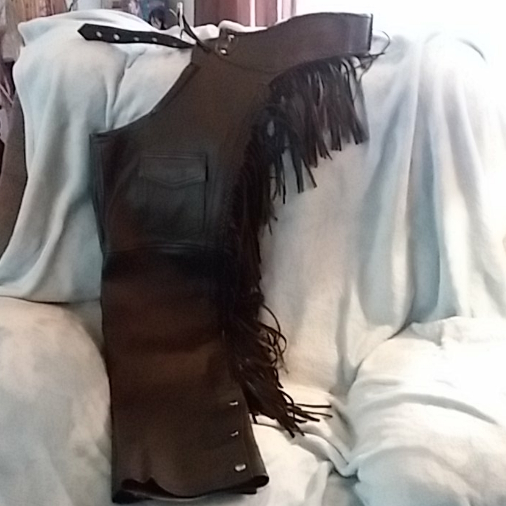 Ladies Leather Chaps